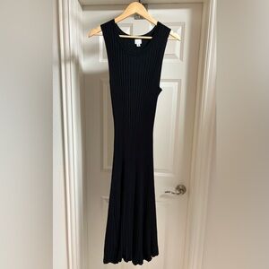 A New Day Sleeveless Sweater Dress | XL | Black